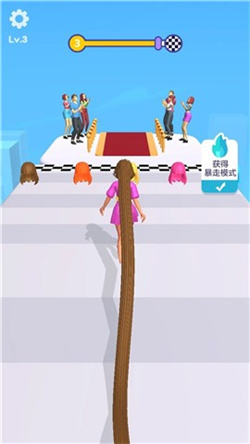 长发女孩跑酷游戏2022免费版下载-长发女孩跑酷手游汉化版下载v1.0