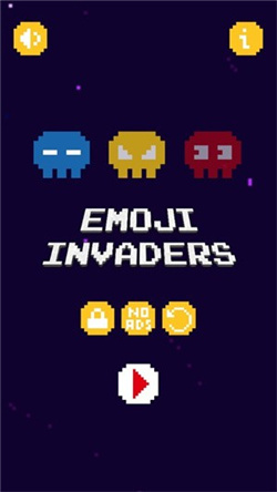 小表情太空战斗游戏汉化版下载-小表情太空战斗Emoji Invaders手游正版下载v1.2