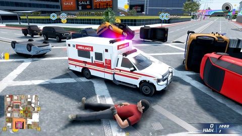 救护车应急模拟破解版下载-救护车应急模拟器2022下载v1.0