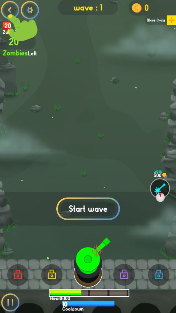 僵尸攻击塔防(Zombie Attack Tower Defense)官方版下载-僵尸攻击塔防游戏最新版下载v1.0.1