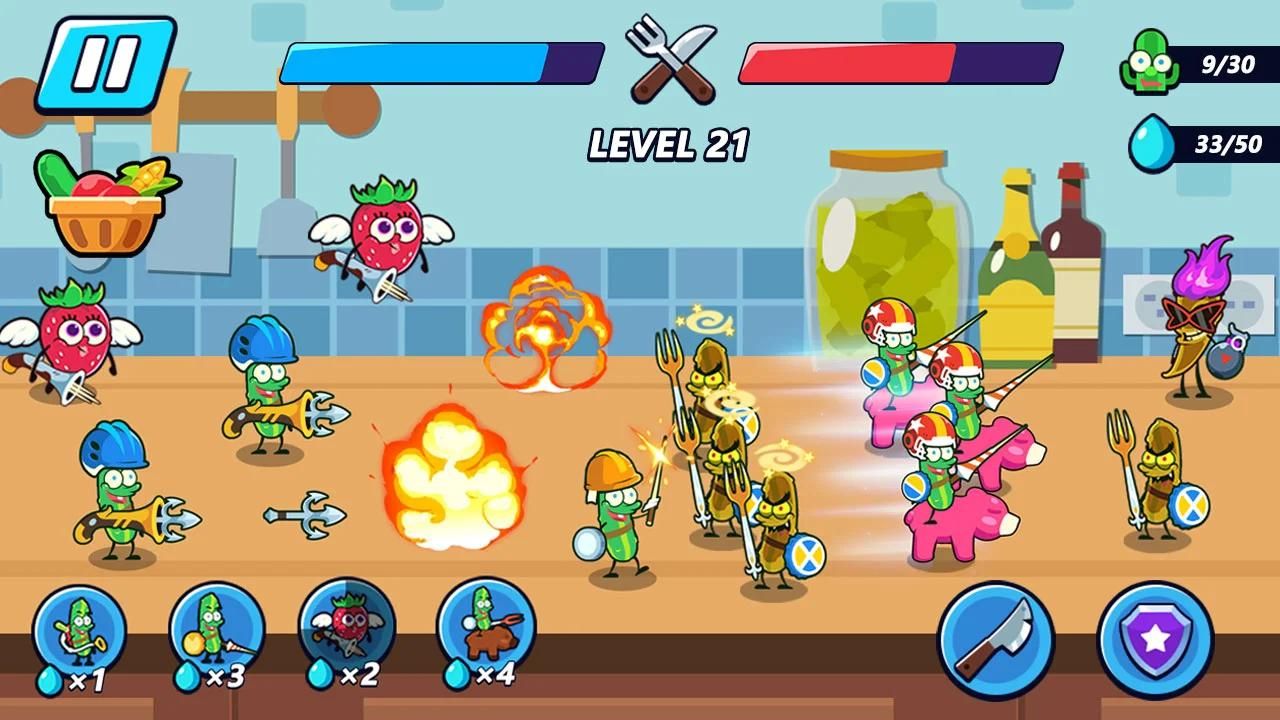 蔬菜决斗游戏安卓中文版(Vegetable Duel)下载-蔬菜决斗游戏下载v1.0.0