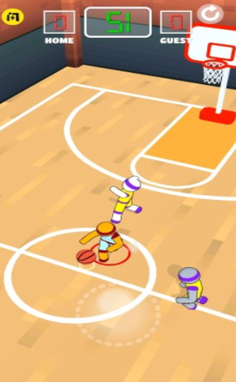 迷你篮球街最新版下载-迷你篮球街免广告下载v1.2