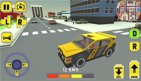 疯狂小镇的终极出租车驾驶司机游戏下载-疯狂小镇的终极出租车驾驶司机最新版下载v0.4