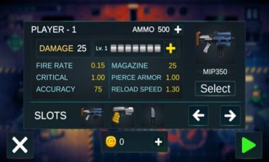 太空僵尸射手双人版下载-太空僵尸射手内置菜单下载v0.5