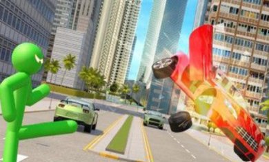 绿色火柴人:城市英雄中文版-绿色火柴人:城市英雄免费版下载v1.1