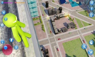 绿色火柴人:城市英雄中文版-绿色火柴人:城市英雄免费版下载v1.1