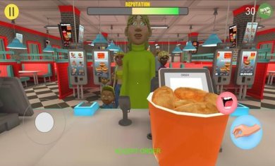 快餐收银员(fast food simulator)游戏下载-快餐收银员最新版下载v1.1