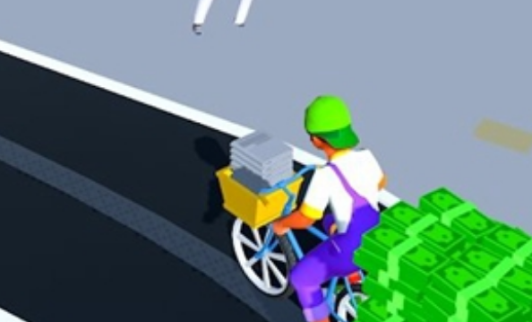纸张运送自行车冲刺3D最新版下载-纸张运送自行车冲刺3D手游下载v1.0