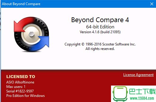 Beyond Compare 4下载-Beyond Compare 4优雅过黑名单检测(x64)下载