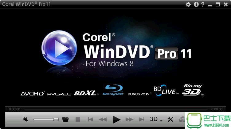 Blu-ray播放器Corel WinDVD pro 1下载-Blu-ray播放器Corel WinDVD pro 11中文特别版下载