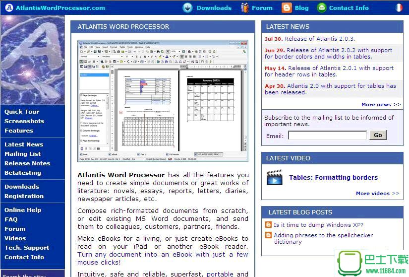 英语文章编辑器Atlantis Word Processor下载-英语文章编辑器Atlantis Word Processorv2.0.3破解版下载v2.0.3