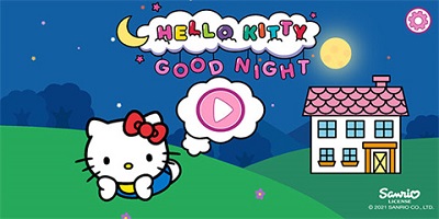 凯蒂猫晚安故事中文最新免费版下载-凯蒂猫晚安游戏下载v1.3.0