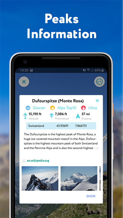 PeakVisor中文版下载-PeakVisor最新版下载v2.8.71