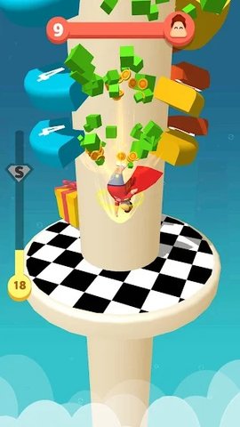 胖子跳螺旋塔游戏安卓版下载-胖子跳螺旋塔游戏正式版下载v1.101