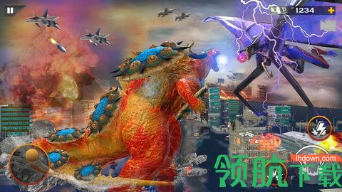 大猩猩恐龙袭击中文最新版下载-大猩猩恐龙袭击手游下载v1.14