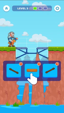 我搭桥贼溜小游戏安卓版(附攻略)下载-我搭桥贼溜最新版下载v1.0.0