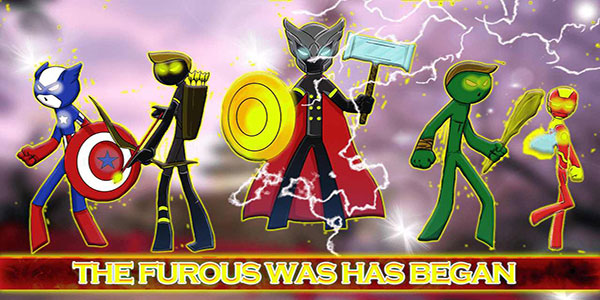 火柴人英雄世界游戏汉化版下载-火柴人英雄世界手游无限金币版下载v1.0.1