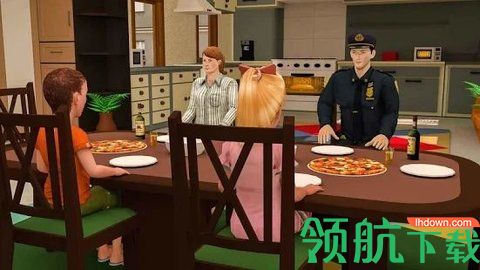 虚拟警察妈妈模拟器最新汉化版游戏下载-虚拟警察妈妈模拟器安卓版下载v1.1