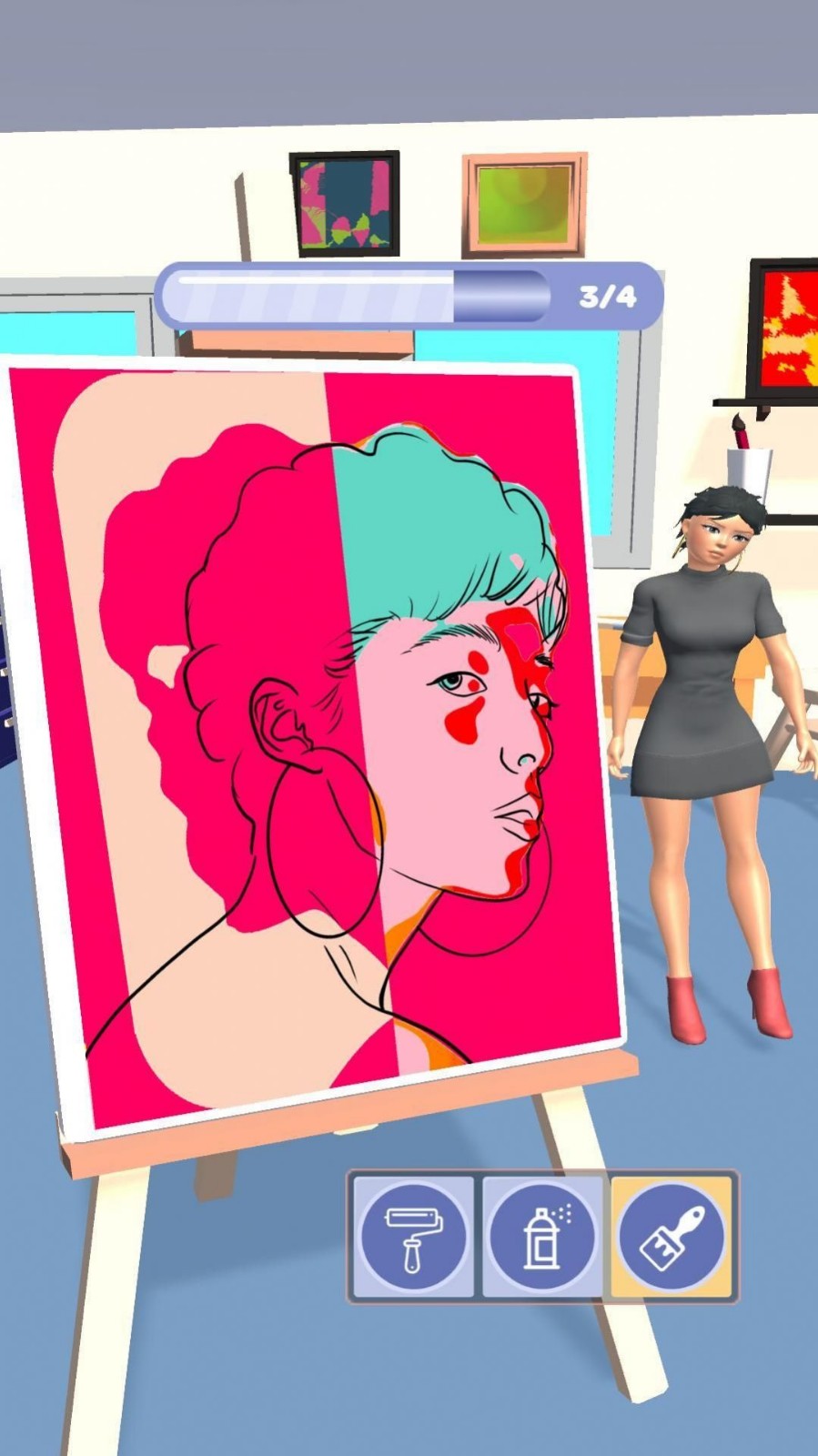 模板艺术家汉化版去广告最新游戏下载-模板艺术家安卓版下载v0.3