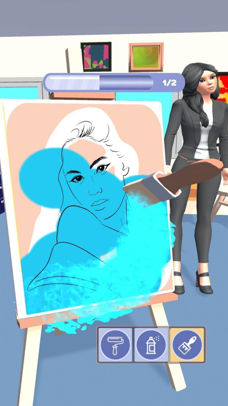 模板艺术家汉化版去广告最新游戏下载-模板艺术家安卓版下载v0.3