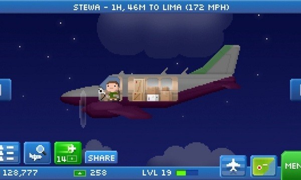袖珍飞机大量货币版最新游戏下载-袖珍飞机破解中文版下载v2.0.4