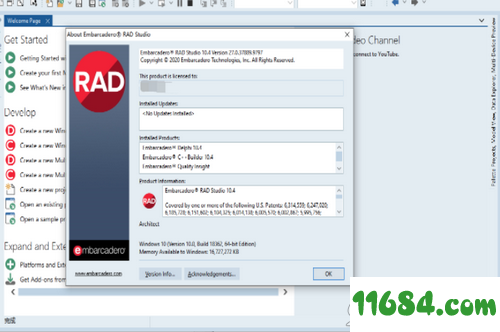 Rad Studio破解版下载-软件开发平台Rad Studio 10 v10.4 中文版 百度云下载