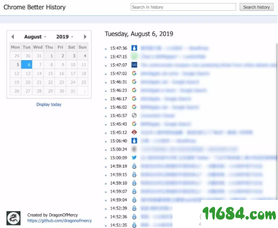 谷歌历史记录搜索插件最新免费版下载-Better History(谷歌历史记录搜索插件) 下载v3.9.5
