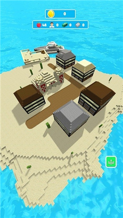 像素城市建设游戏汉化版下载-像素城市建设Island Craft 3D: City Build下载v1.02