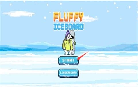 像素北极熊滑雪中文版下载-像素北极熊滑雪Fluffy Iceboard下载v1.0.1