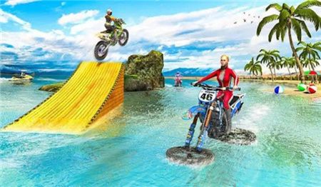 摩托冲浪比赛中文版下载-摩托冲浪比赛Water Surfer Racing In Moto下载v1.7