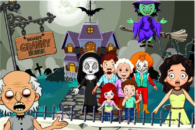 微型镇的恐怖老奶奶手游中文版下载-微型镇的恐怖老奶奶Mini Town Scary Grany下载v0.6