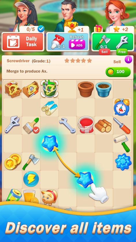 合并庄园房间游戏下载-合并庄园房间无广告中文版下载v1.0.9.1