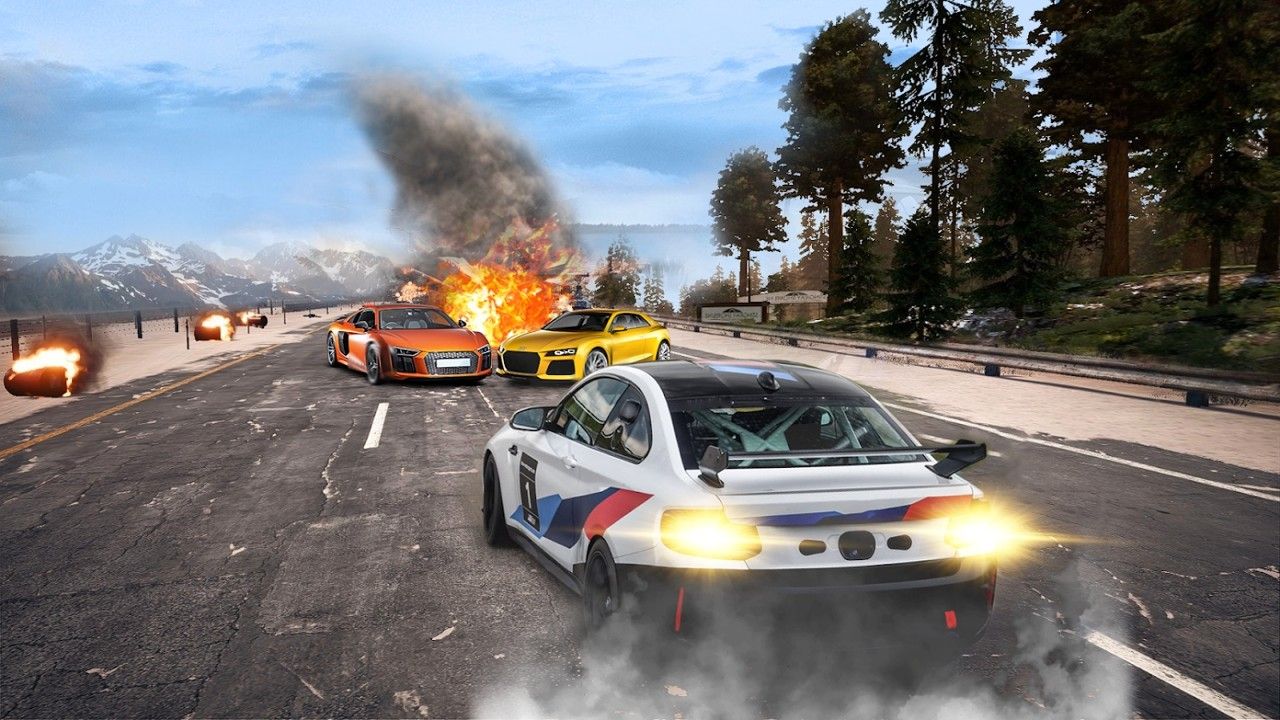 公路交通赛车游戏下载-公路交通赛车无广告版2022下载v4