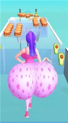 翘臀跑酷吃零食游戏下载-翘臀跑酷吃零食免广告版下载v1.01