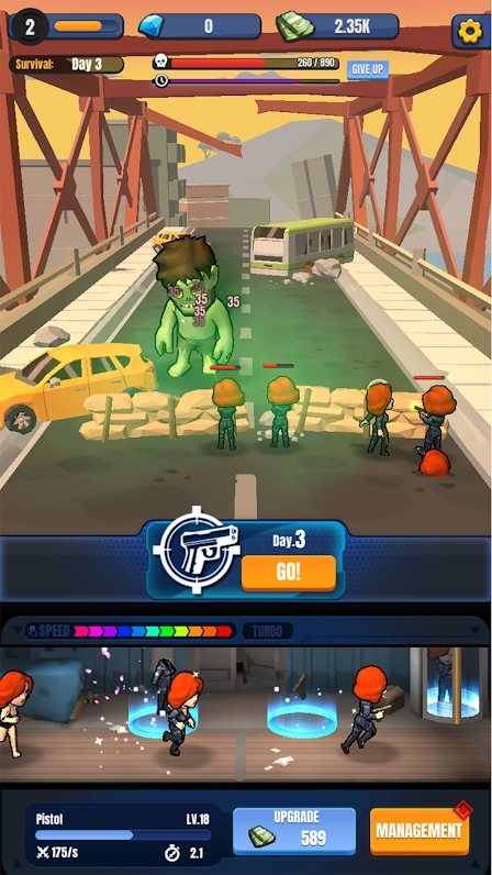 空闲僵尸射击破解版下载-空闲僵尸射击无限金币版游戏下载v0.0.5