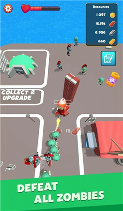 僵尸岛生存之城游戏中文版下载-僵尸岛生存之城Zombie Island: Survival City下载v0.1