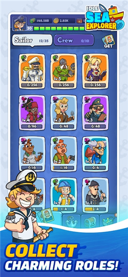 放置海洋冒险家游戏中文版下载-放置海洋冒险家(Idle Sea Explorer)下载 v0.9.163962