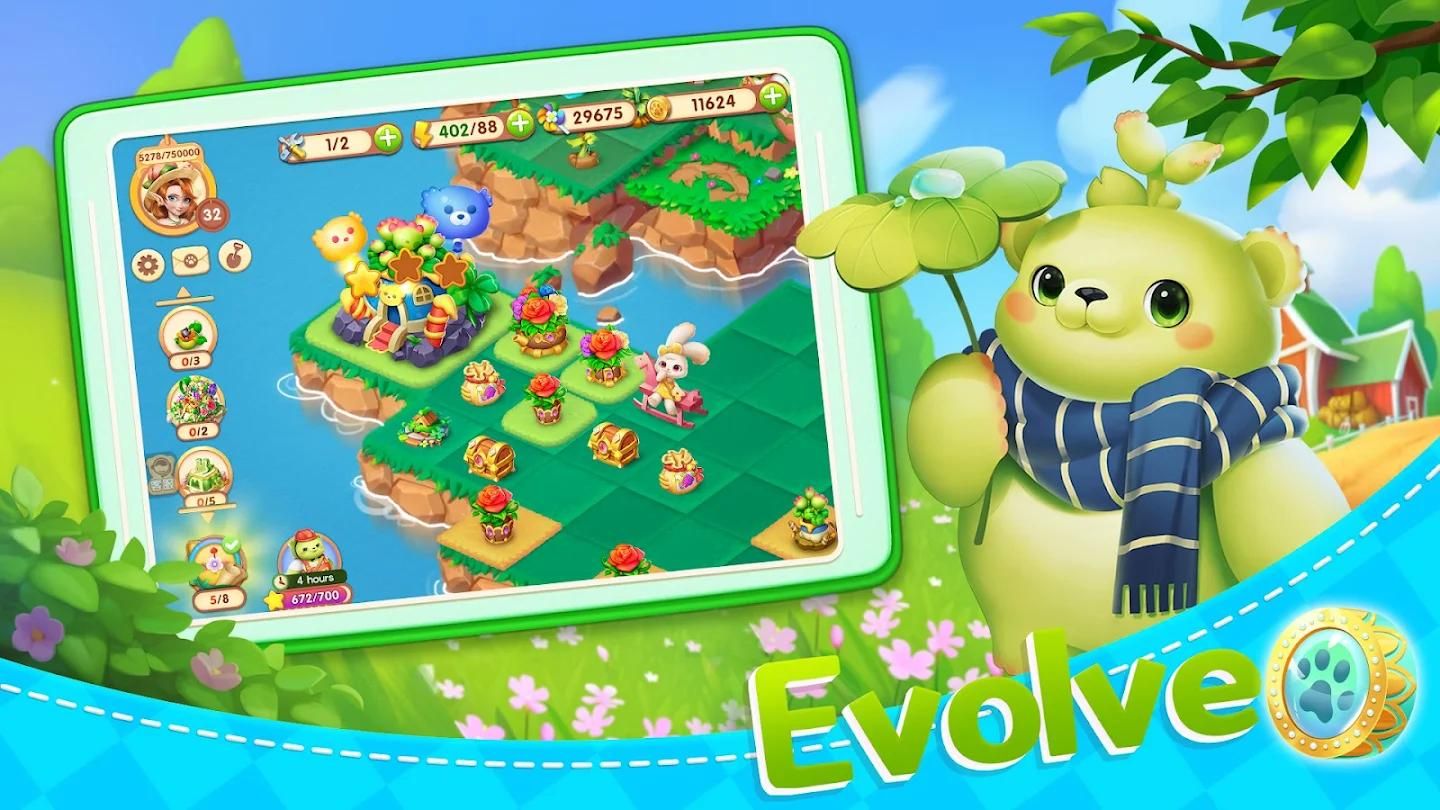 合并幻想神秘花园破解版游戏