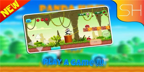 熊猫跳跃跑酷游戏下载-熊猫跳跃跑酷最新版下载v6.0