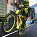 疯狂的交通自行车骑士3D最新版