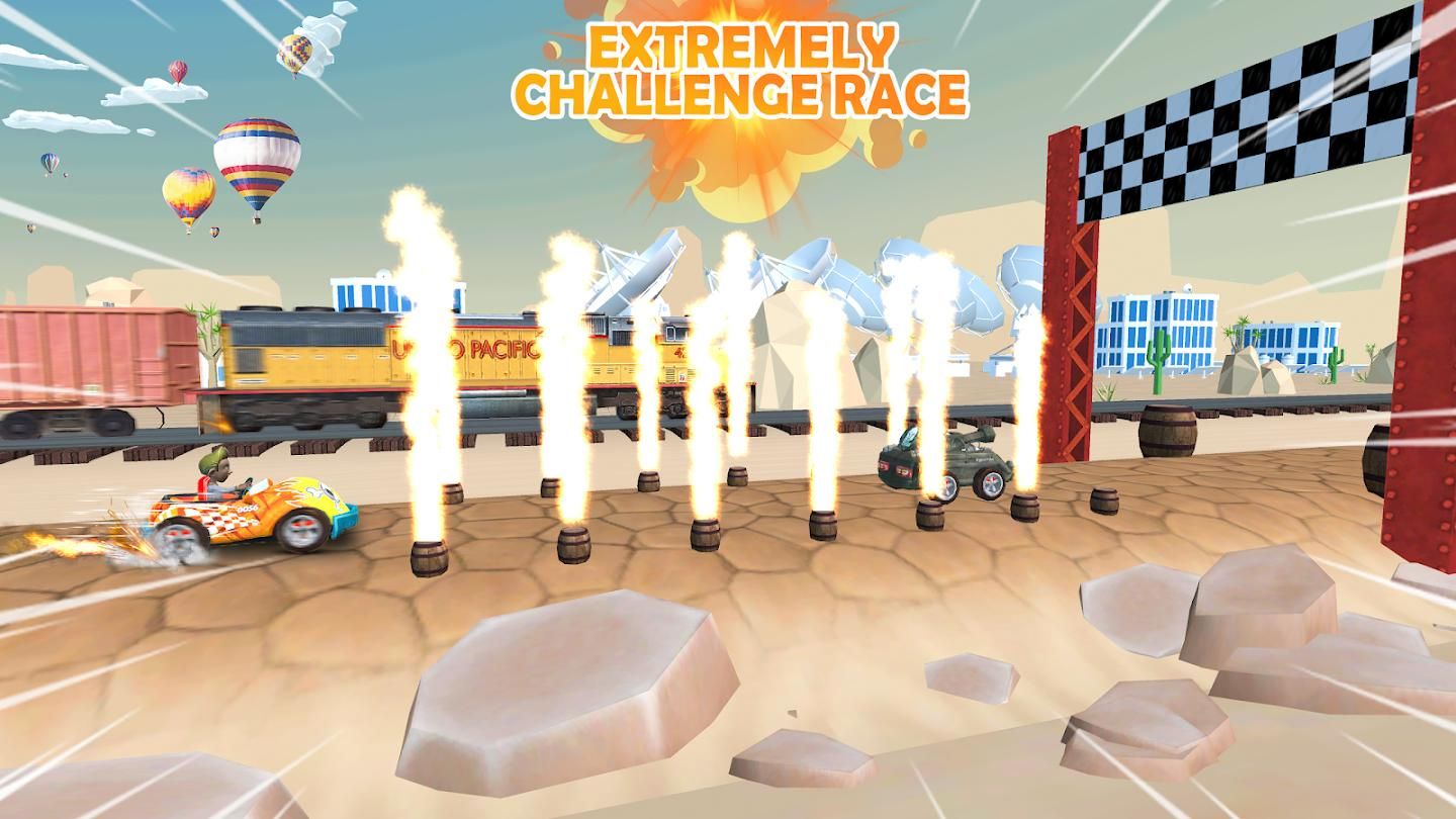 超级卡丁车无限金币版游戏下载-超级卡丁车破解版下载v1.0