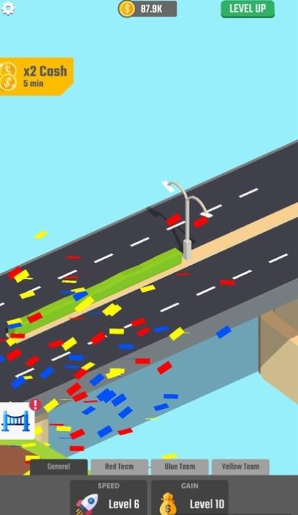 空闲桥无限金币版