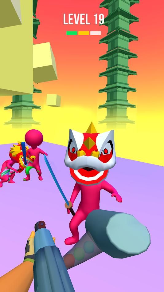 彩弹射击3D游戏