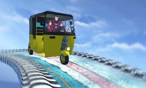 超级英雄人力车特技手机版下载-超级英雄人力车特技最新版下载v1.4