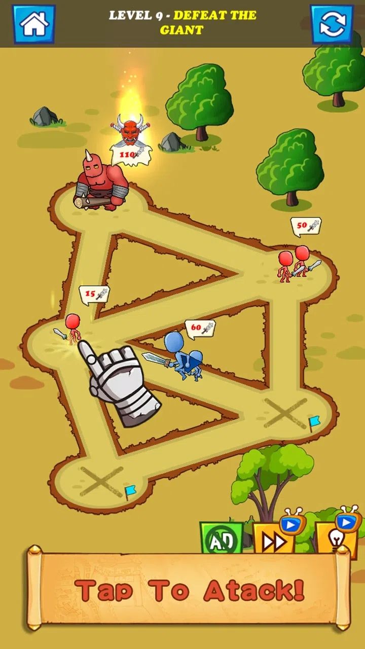 火柴人英雄攻防战游戏安卓版下载-火柴人英雄攻防战游戏最新版下载v6.0