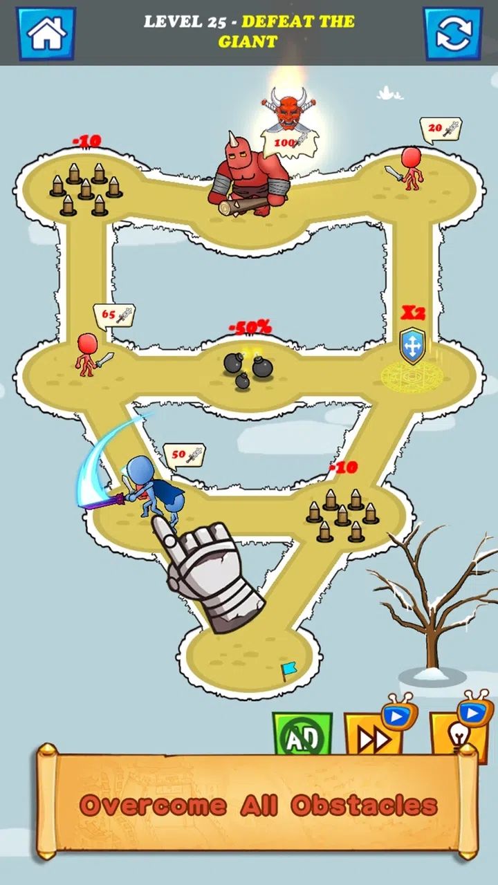 火柴人英雄攻防战游戏最新版