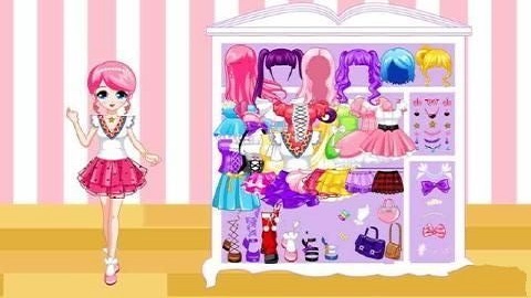 动漫服装衣柜游戏