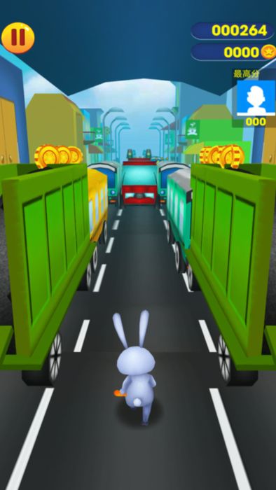 兔子跑酷无限金币钥匙游戏下载-兔子跑酷破解版下载v1.0.5