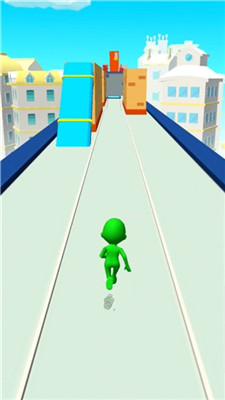 人类屋顶比赛游戏