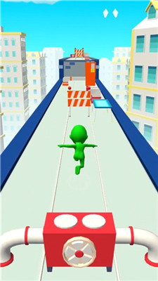 人类屋顶比赛游戏